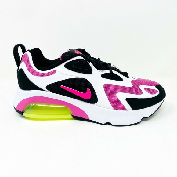 Nike Shoes - Nike Air Max 200 White Black Pink "Have a Nice Day" Womens Running CU4745 001